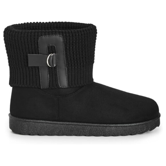 Avenue Helena Hug Winter Women's Boot Wide Fit Size 7W/38 EUR BLACK - Picture 5 of 5